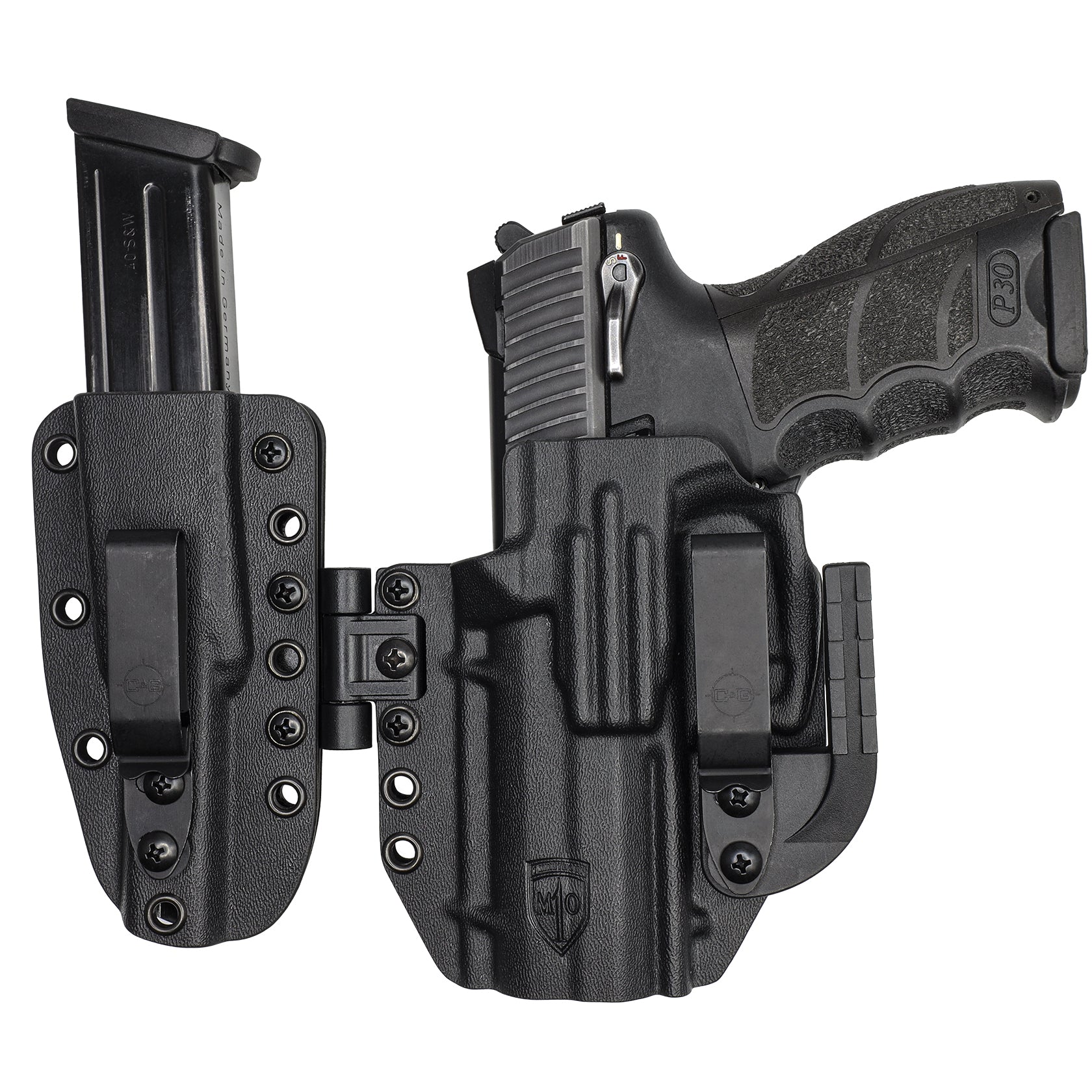 H&K P30 | MOD1 Appendix Sidecar Kydex Holster System | QUICKSHIP | C&G Holsters