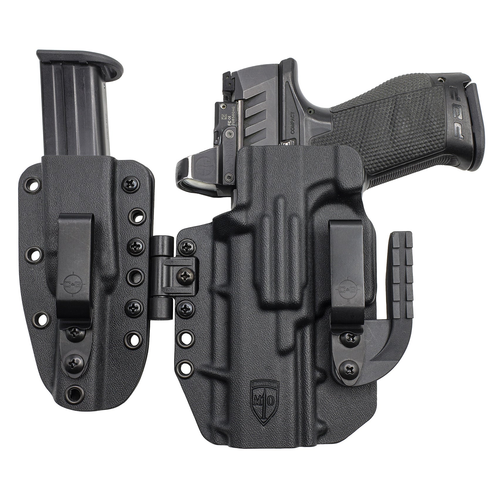 Walther PDP 4.5" | MOD1 Appendix Sidecar Kydex Holster System | QUICKSHIP | C&G Holsters