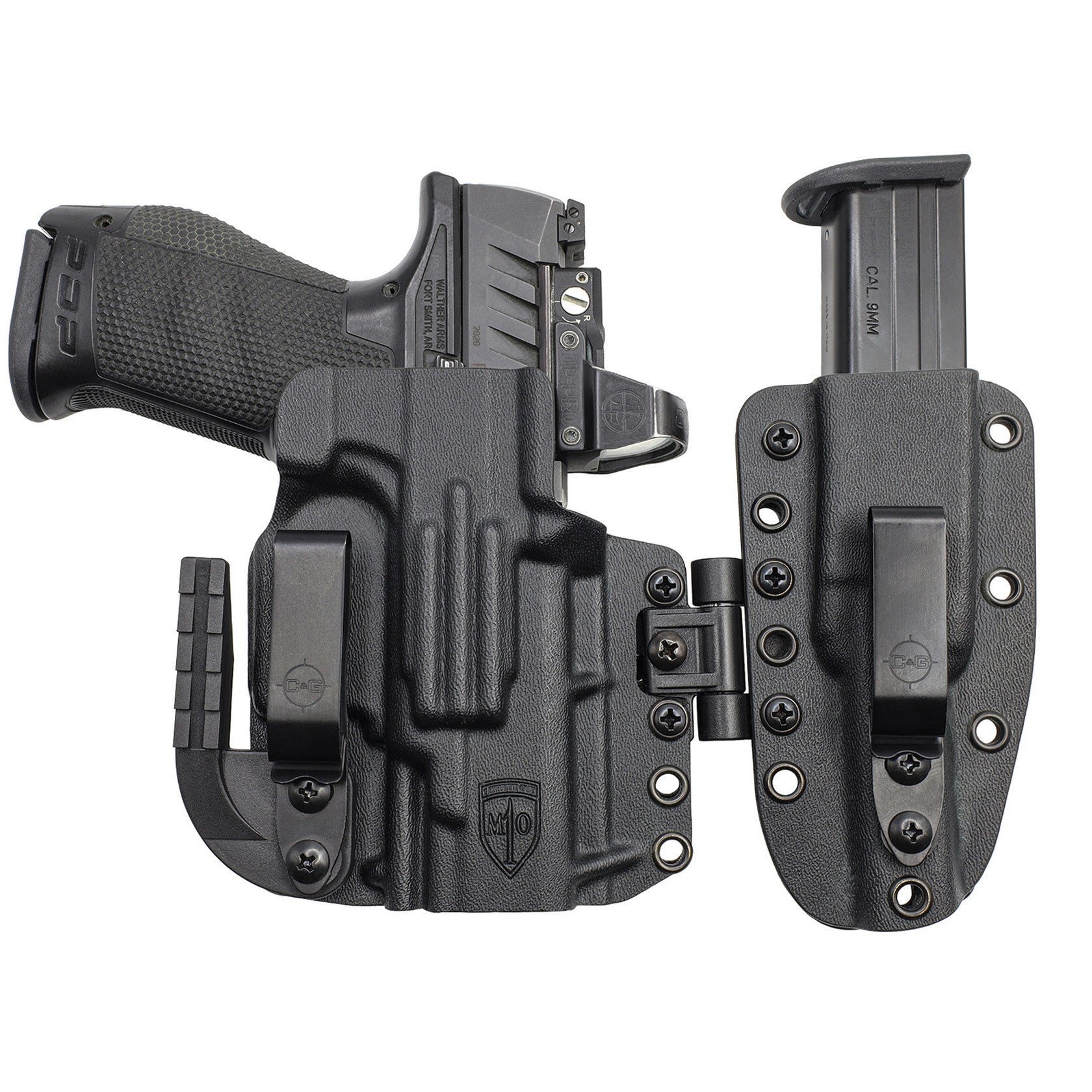 Walther PDP 3.5" | MOD1 Appendix Sidecar Kydex Holster System | QUICKSHIP | C&G Holsters