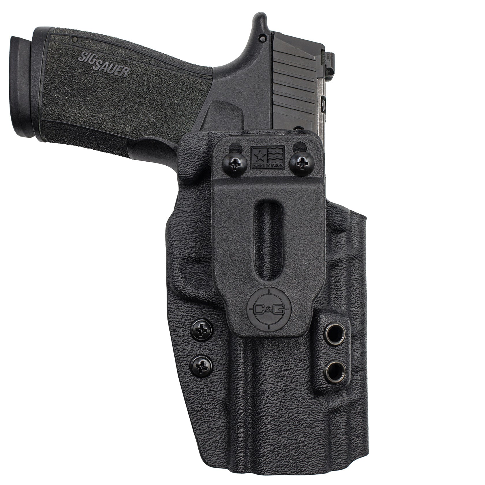 SIG P365-FUSE | IWB COVERT/ALPHA Kydex Holster | QUICKSHIP | C&G Holsters