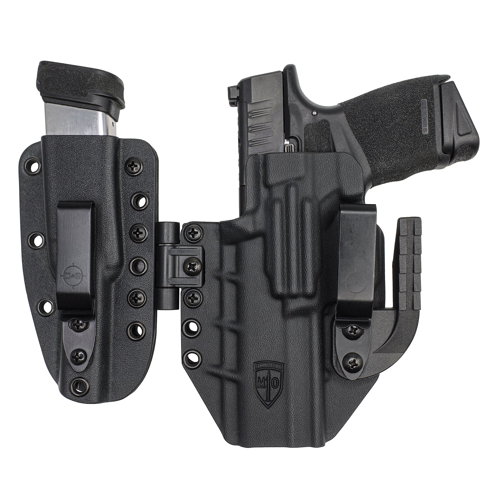 Springfield Hellcat RDP | MOD1 Appendix Sidecar Kydex Holster System | QUICKSHIP | C&G Holsters