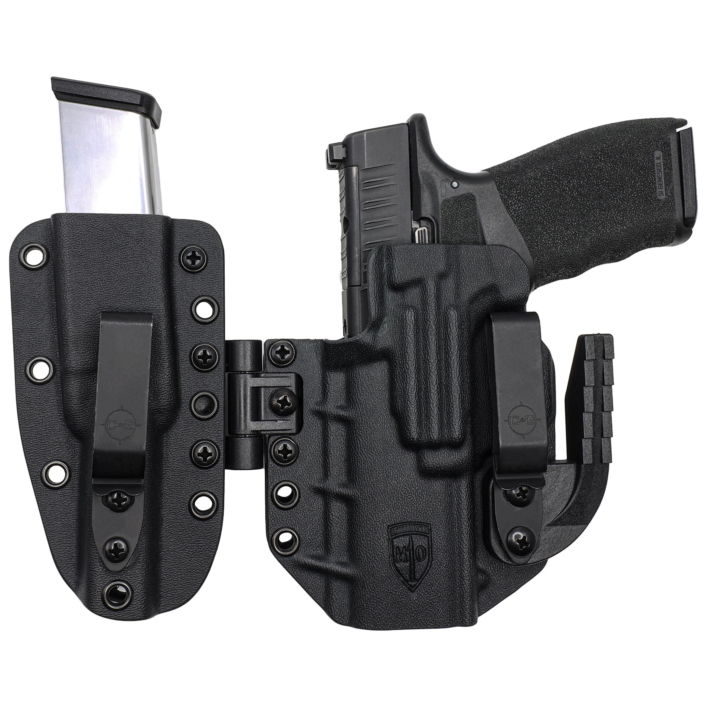 Springfield Hellcat PRO | MOD1 Appendix Sidecar Kydex Holster System | QUICKSHIP | C&G Holsters
