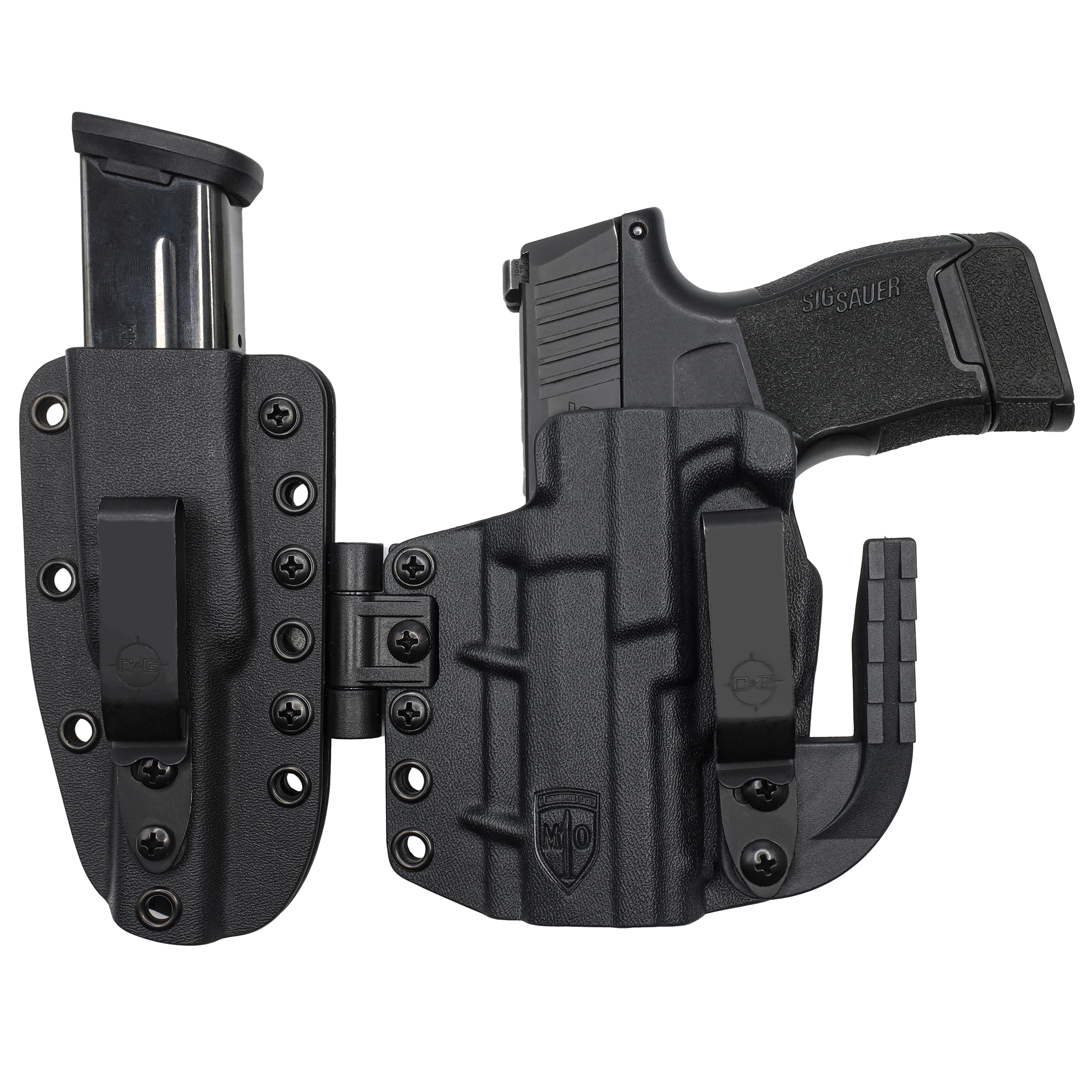 SIG P365/X | MOD1 Appendix Sidecar Kydex Holster System | QUICKSHIP | C&G Holsters