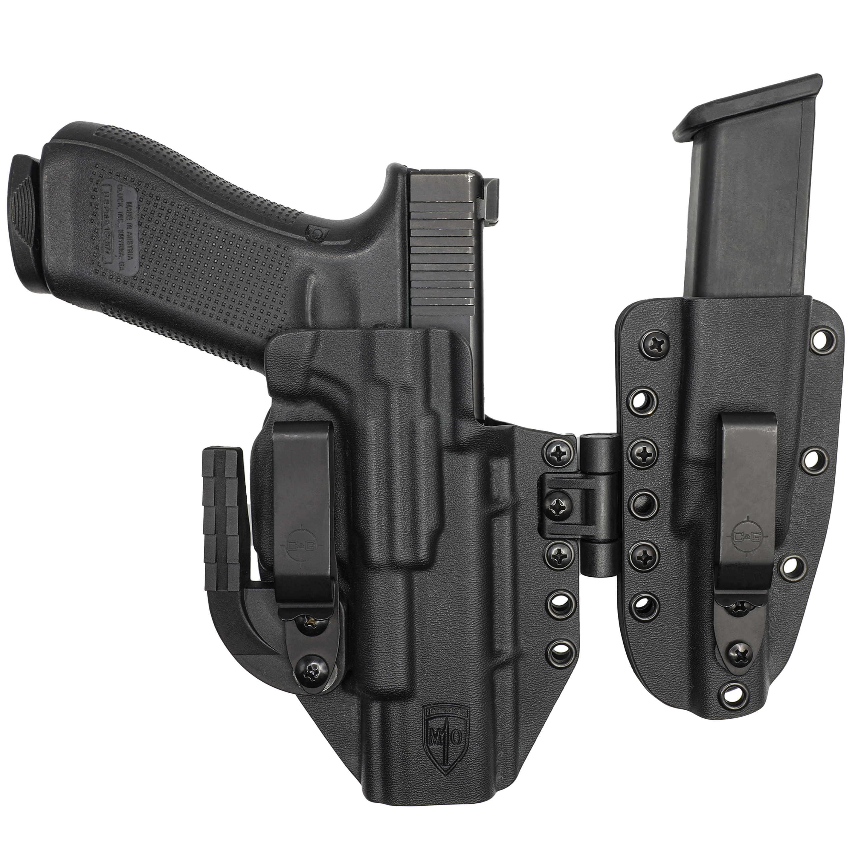 GLOCK 17/22/47/49 | MOD1 Appendix Sidecar Kydex Holster System | QUICKSHIP | C&G Holsters
