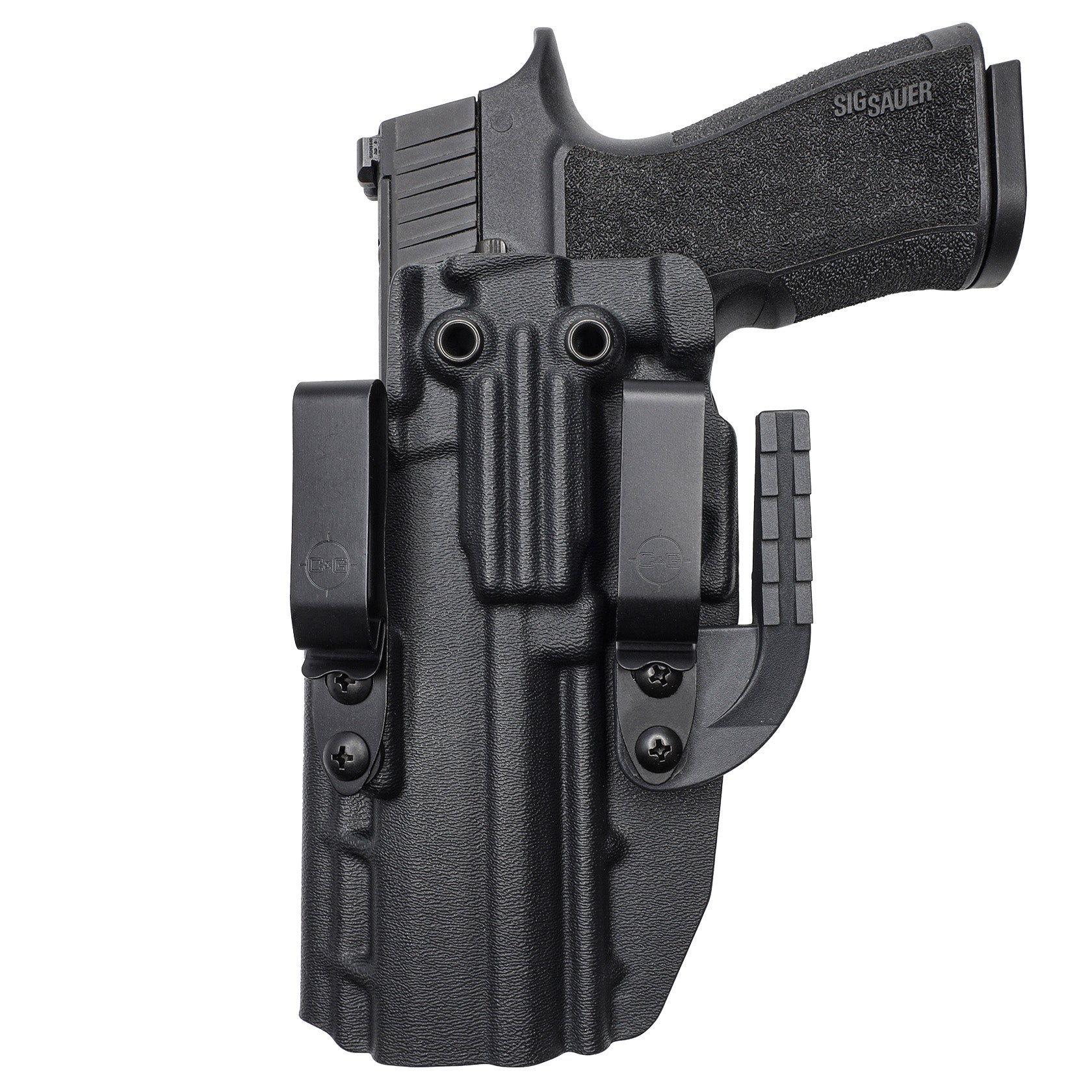 SIG P320-XTEN | IWB COVERT/ALPHA Kydex Holster | QUICKSHIP | C&G Holsters