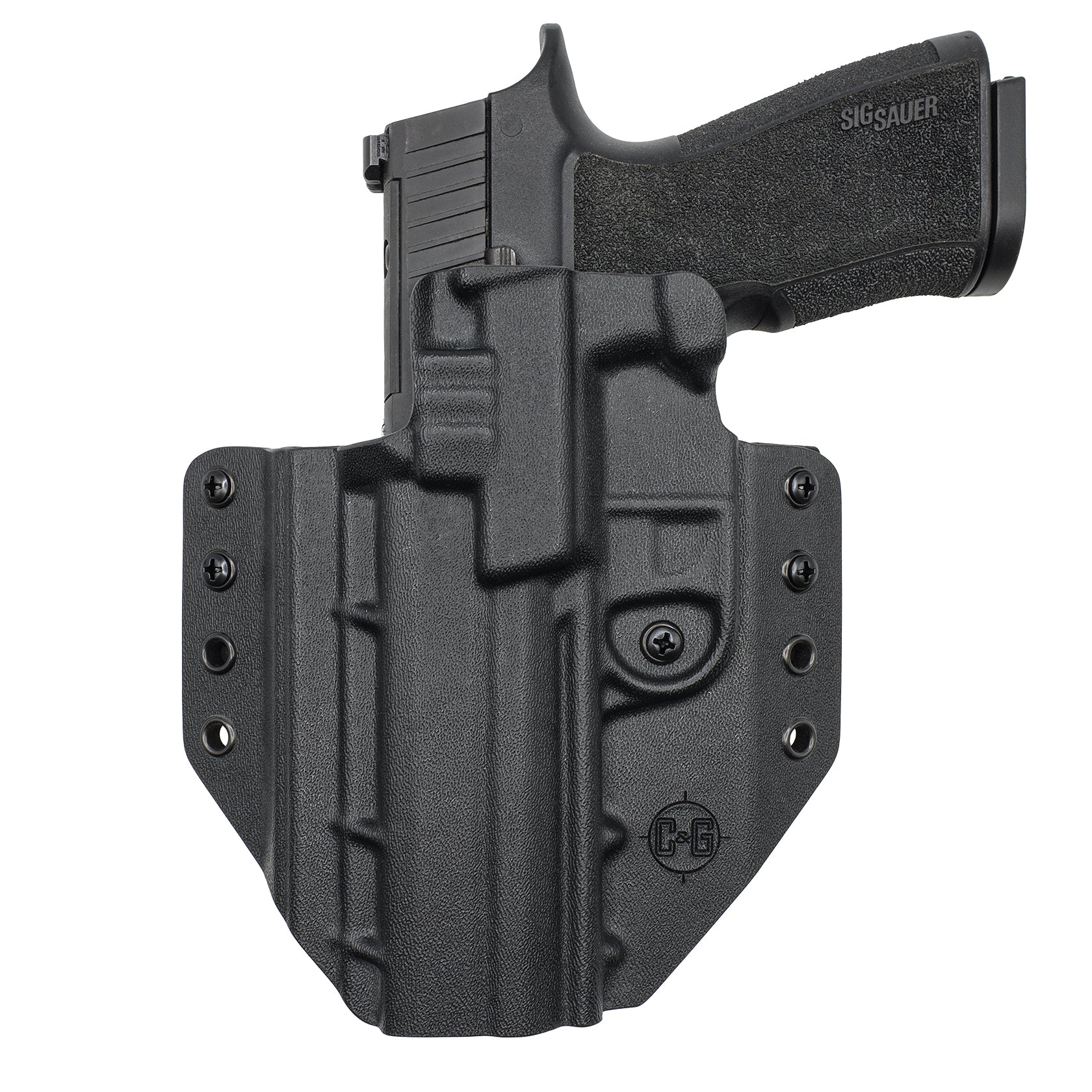 SIG P320-XTEN | OWB COVERT Kydex Holster | QUICKSHIP | C&G Holsters