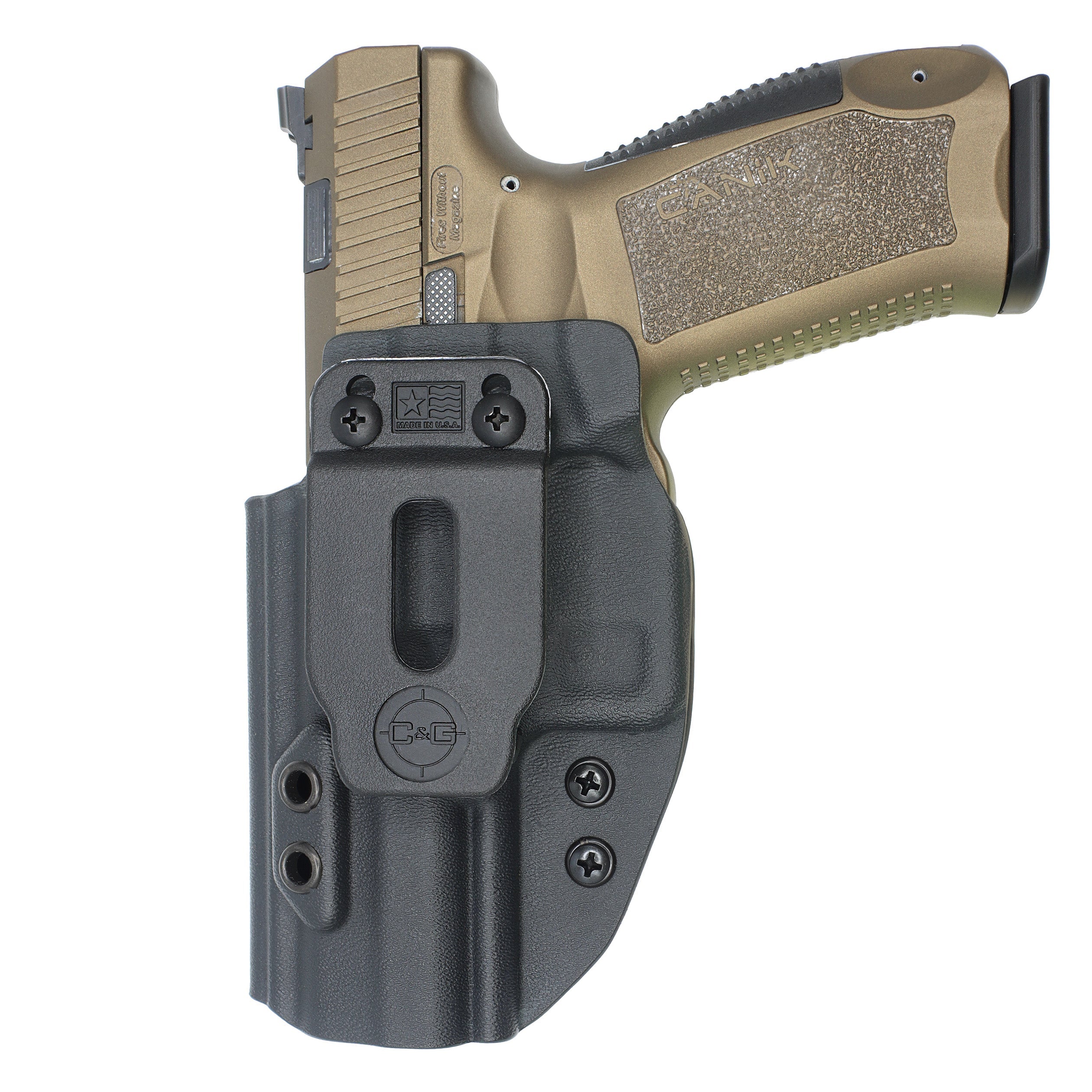 Canik TP9SF 4.1" | IWB COVERT/ALPHA Kydex Holster | QUICKSHIP | C&G Holsters