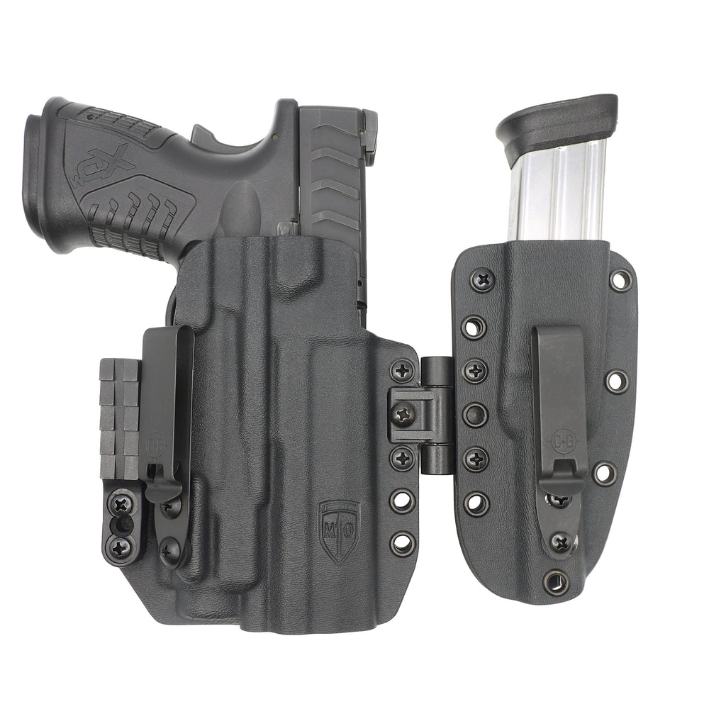 Springfield XD-M 4.5"/3.8" TLR-8/A/G | MOD1-LIMA Appendix Sidecar Kydex Holster System | QUICKSHIP | C&G Holsters