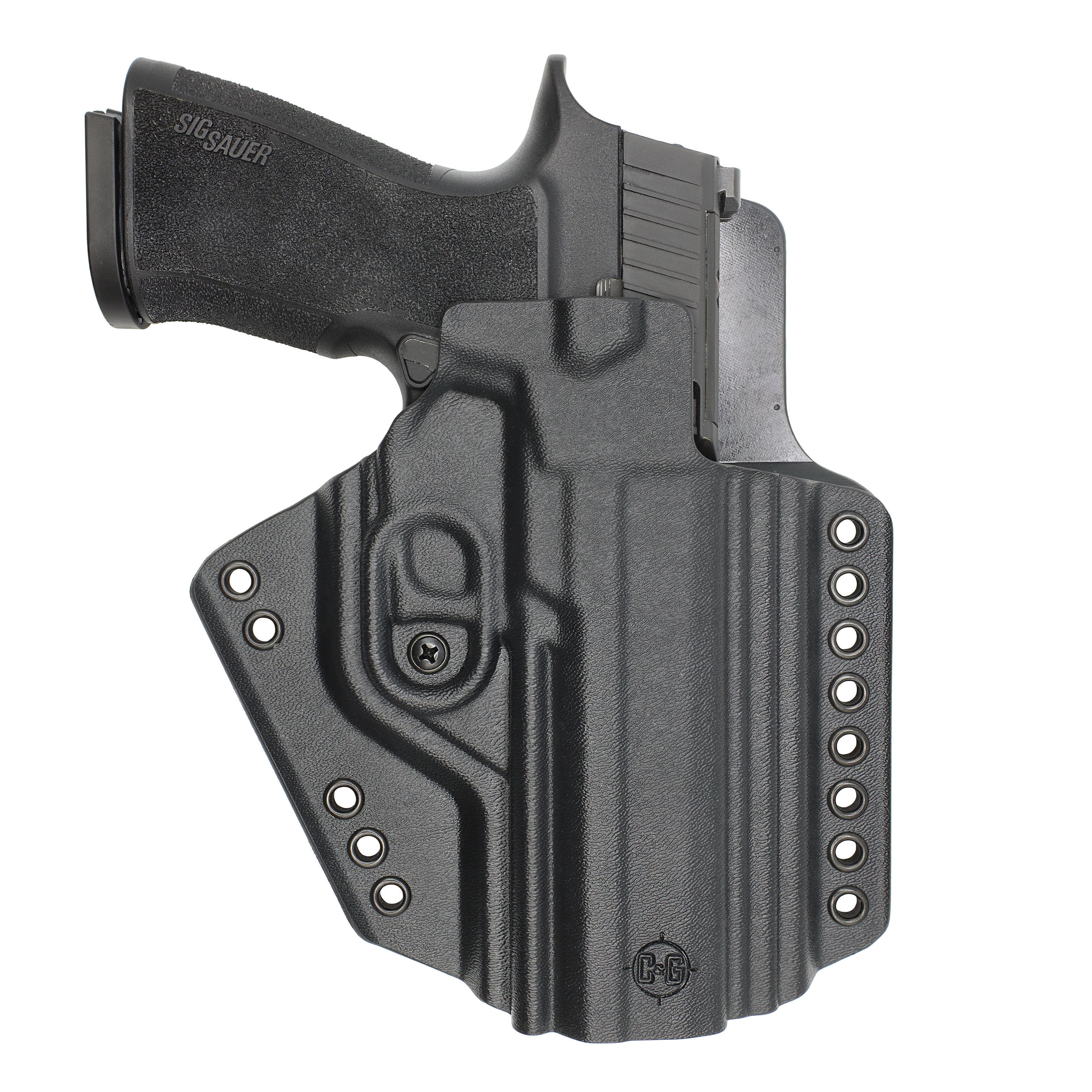 SIG P320-XTEN | DENALI Chest Mounted Kydex Holster System | QUICKSHIP | C&G Holsters