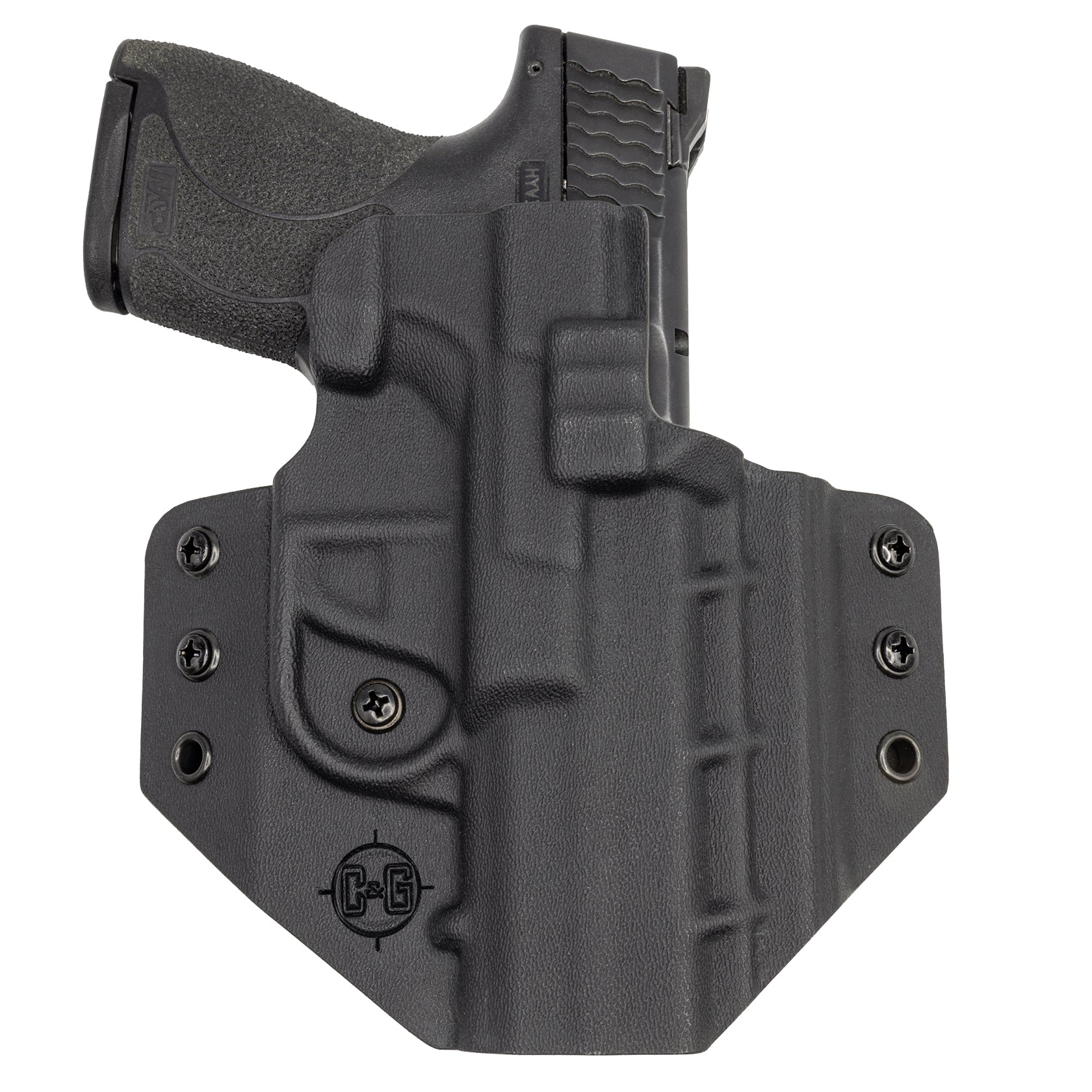S&W M&P Shield 9/40 M1.0/M2.0 4" | OWB COVERT Kydex Holster | QUICKSHIP | C&G Holsters