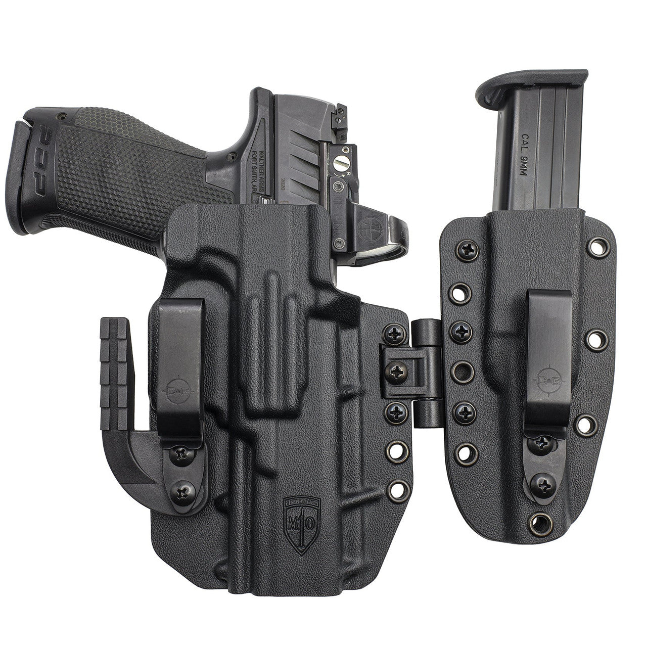 Walther PDP 4.5" | MOD1 Appendix Sidecar Kydex Holster System | QUICKSHIP | C&G Holsters