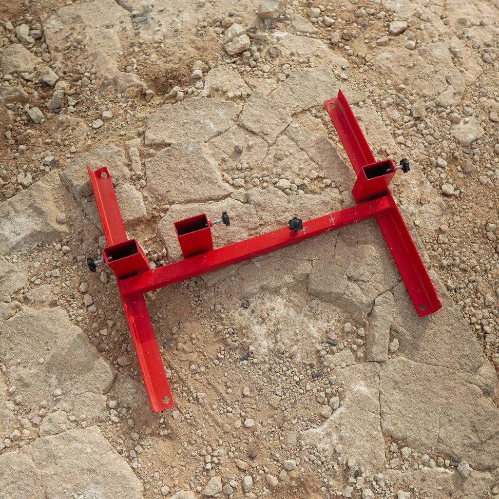 Adjustable Ballistic Rubber Target Stand