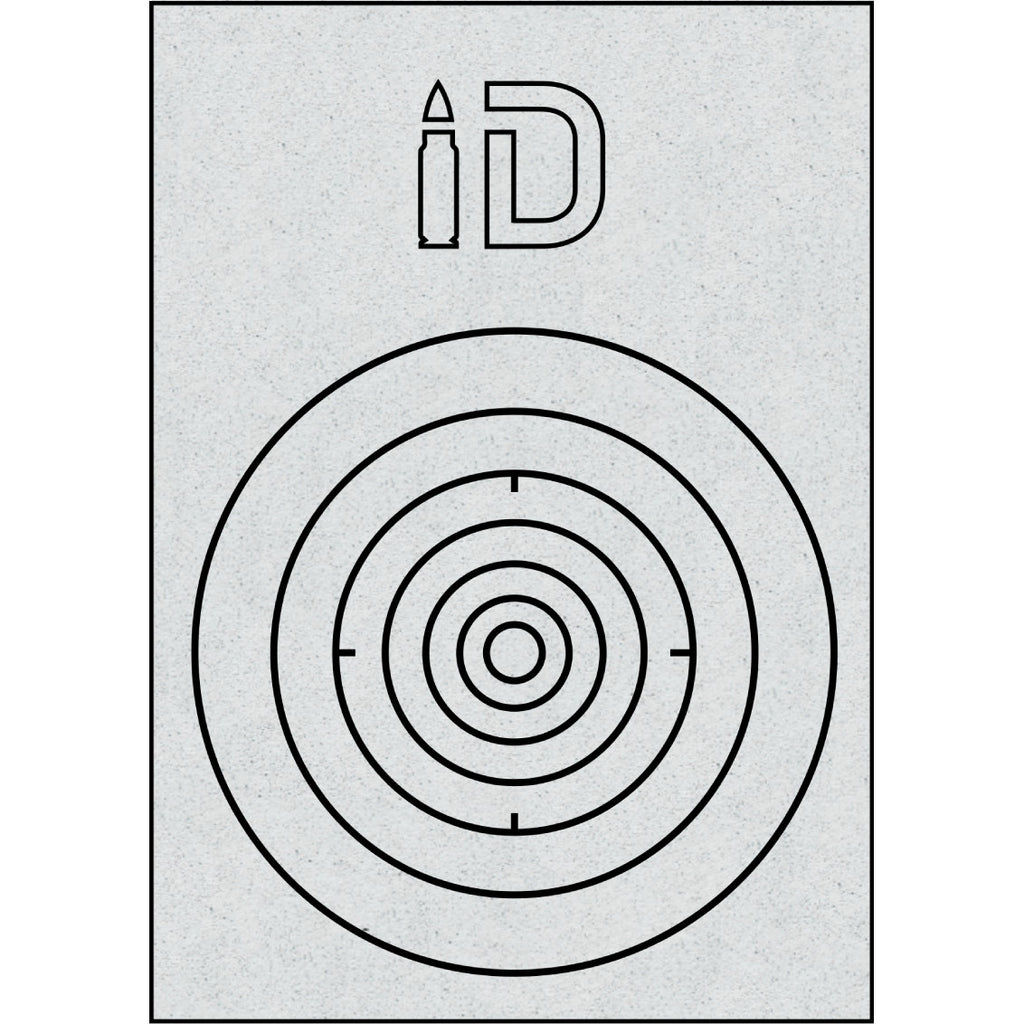 10" Bullseye Target