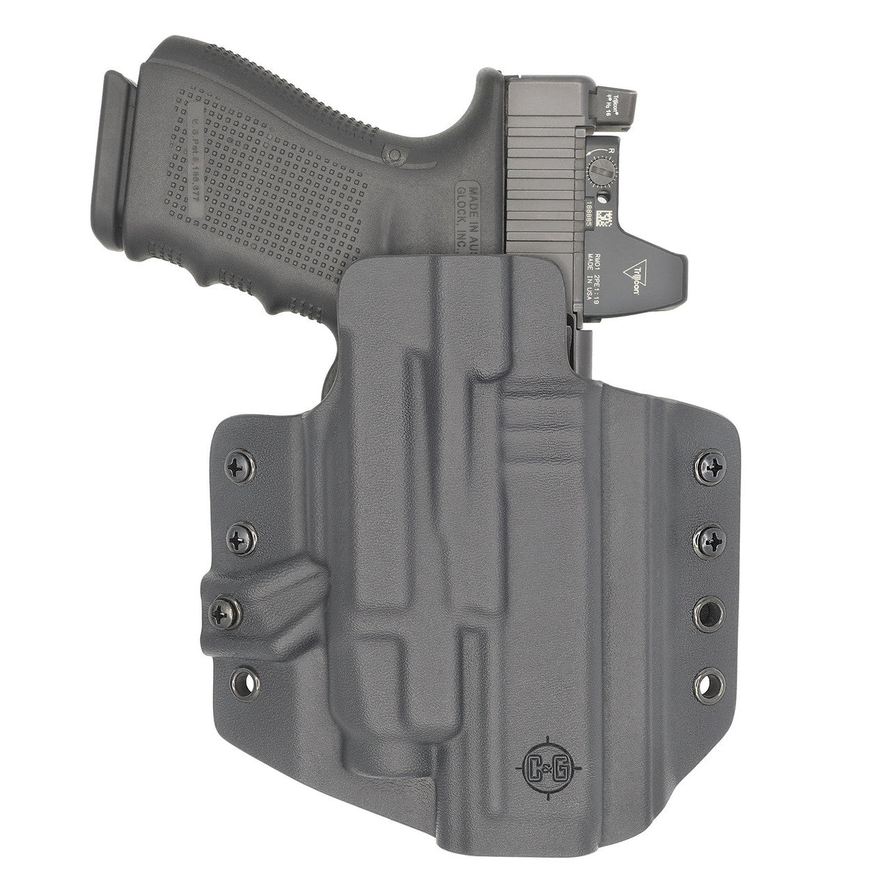 CZ P-10 C/S TLR-7/A/X | OWB TACTICAL Kydex Holster | QUICKSHIP | C&G Holsters