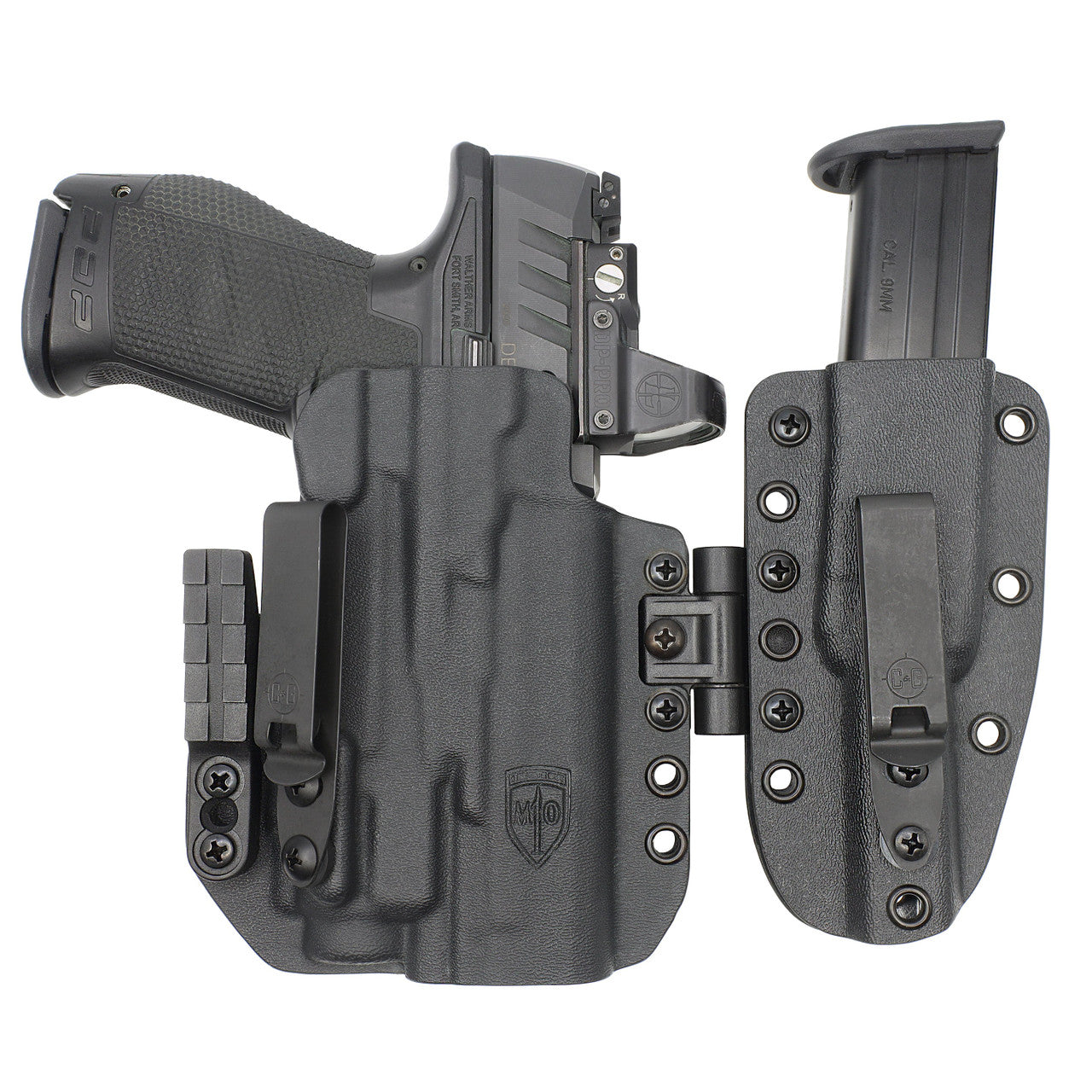 Walther PDP 4.5"/4" TLR-8/A/G | MOD1-LIMA Appendix Sidecar Kydex Holster System | QUICKSHIP | C&G Holsters