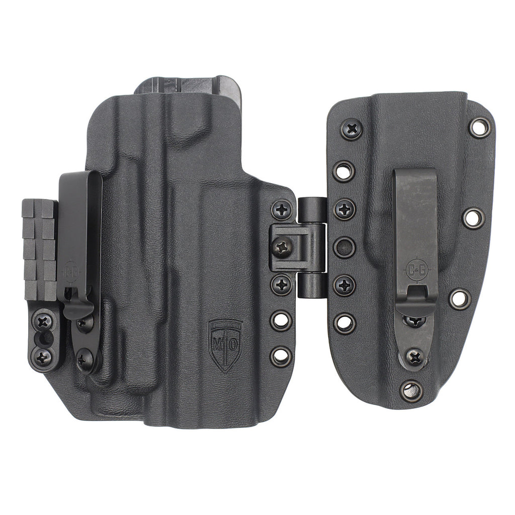 Springfield XD-M 4.5"/3.8" TLR-8/A/G | MOD1-LIMA Appendix Sidecar Kydex Holster System | QUICKSHIP | C&G Holsters
