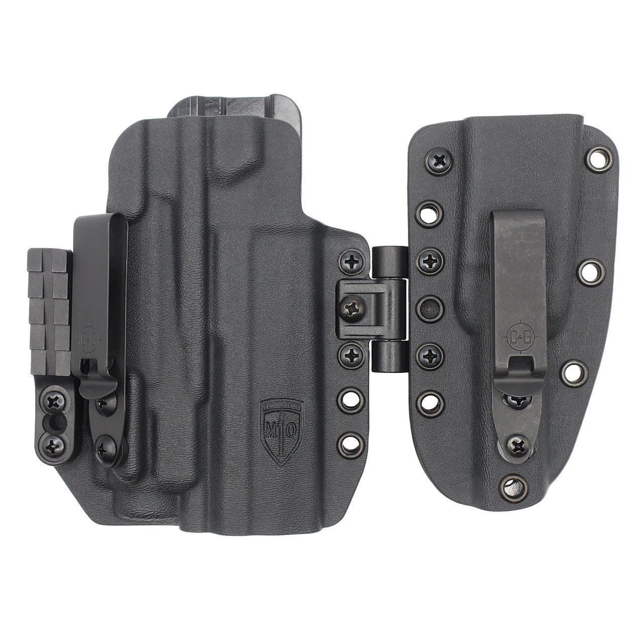 Springfield XD-M 4.5"/3.8" TLR-8/A/G | MOD1-LIMA Appendix Sidecar Kydex Holster System | QUICKSHIP | C&G Holsters
