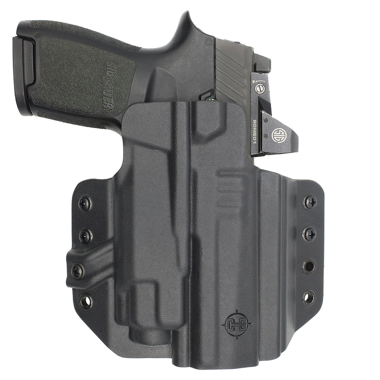 SIG P320/M17/P320c/M18/XCarry TLR-8/A/G | OWB TACTICAL Kydex Holster | QUICKSHIP | C&G Holsters