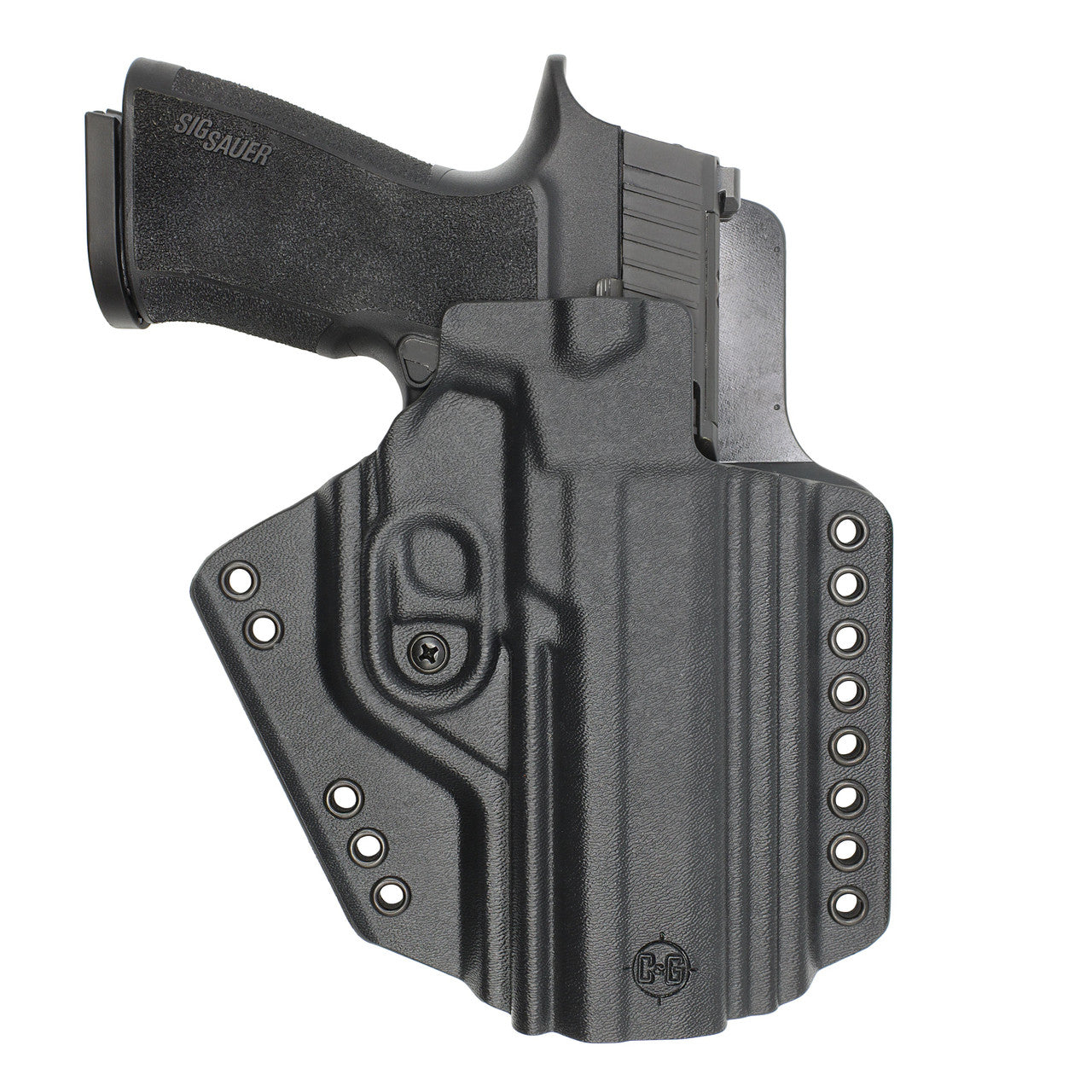 SIG P320-XTEN | DENALI Chest Mounted Kydex Holster System | QUICKSHIP | C&G Holsters