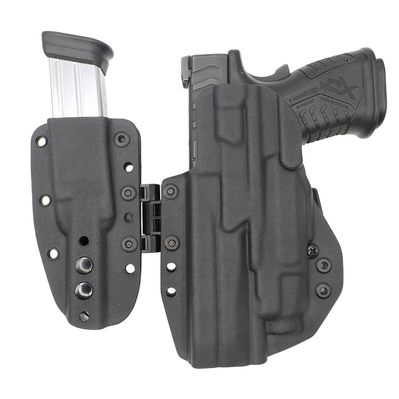 Springfield XD-M 4.5"/3.8" TLR-7/A/X | MOD1-LIMA Appendix Sidecar Kydex Holster System | QUICKSHIP | C&G Holsters